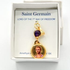 Saint Germain Lord of the 7th ray, Freedom pendant