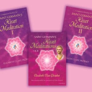 Saint Germain's Heart Meditations I & II-AUDIO+ 2 BKL's