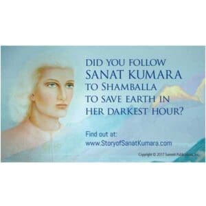 Sanat Kumara Save the Earth-Wallet Card-25 pack