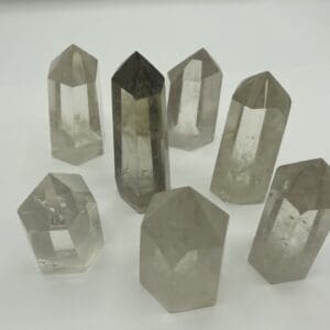 Smoky Quartz 2" to 3" crystal pillar