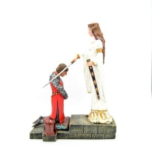 The Accolade, Being Knighted 11" tall