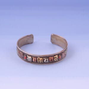 Tibetan Bracelets with OM Mantra Coral