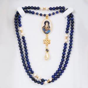 Vaidurya Kuan Yin Lapis Rosary