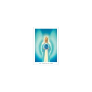 Virgin Of The Globe (Sanctissima) (laminated) wallet card