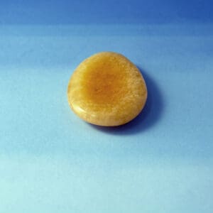 Yellow Calcite Worry Stone