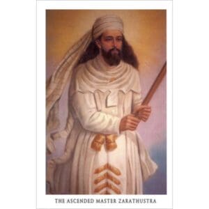 Zarathustra w/sword (laminated) wallet card