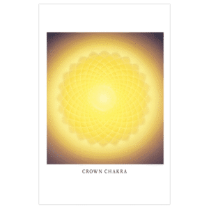 crown chakra wallet card