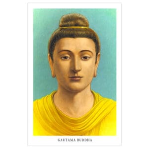 Gautama Buddha (laminated) wallet card