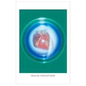 healing thoughtform wallet card