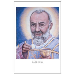 Padre Pio (laminated) wallet card