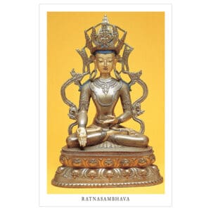 Ratnasambhava (laminated) wallet card